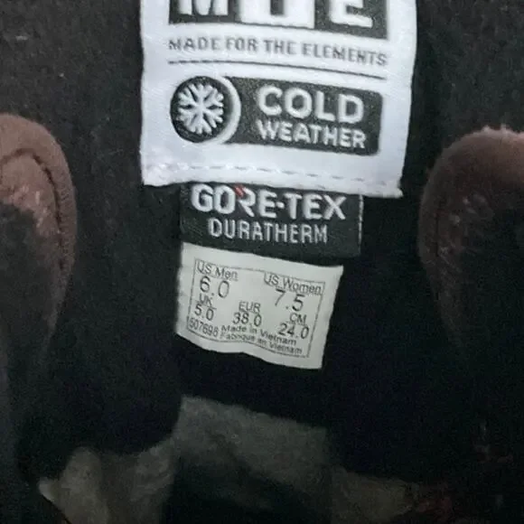 Vans Sk8-Hi GORE-TEX MTE 'Bitter Chocolate Brown sz 7.5W 6M - Picture 6 of 6